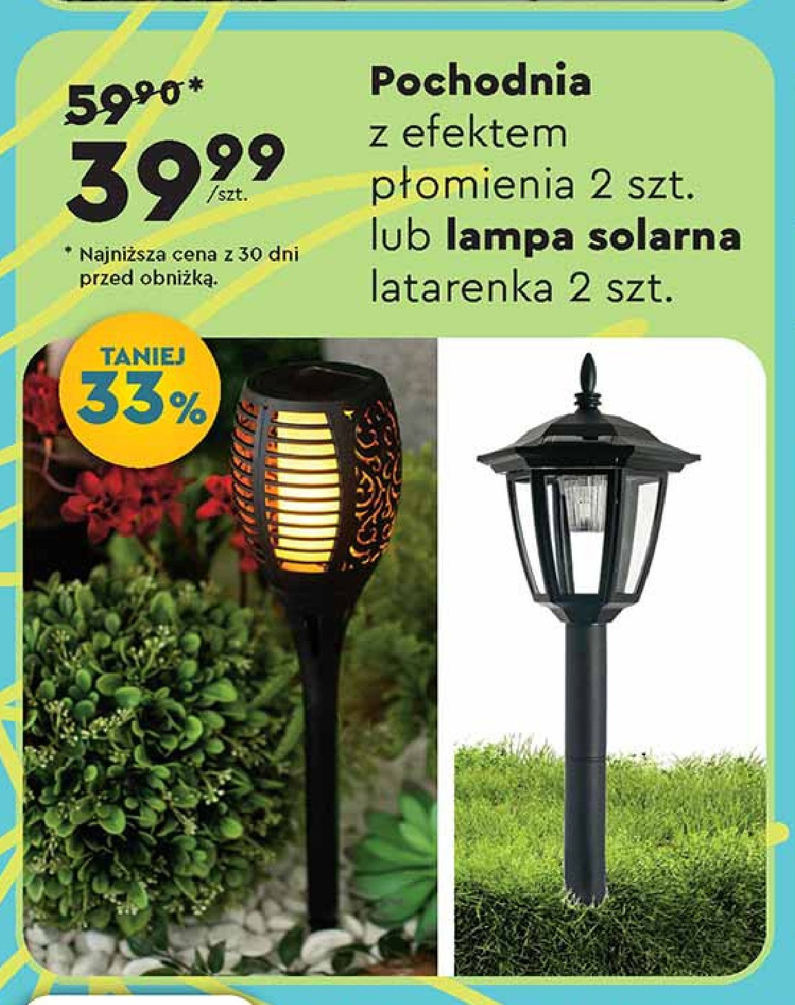 Lampki solarne promocja