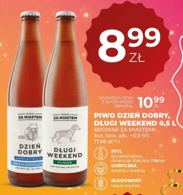 Piwo DŁUGI WEEKEND 0,5 L promocja w Duży Ben