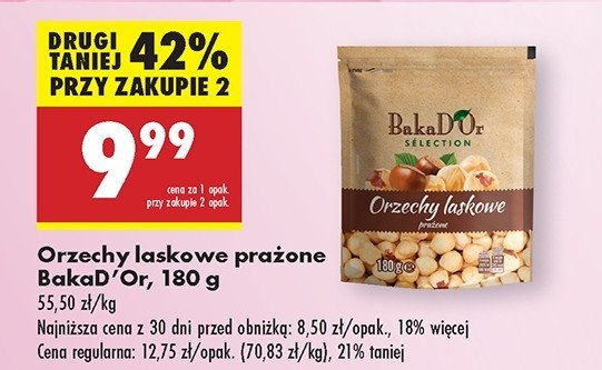 Orzechy laskowe Bakad'or promocja