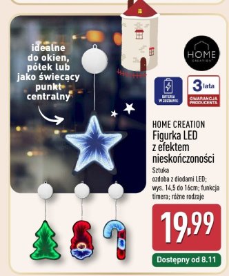 Figurka LED z efektem nieskończoności  promocja w Aldi