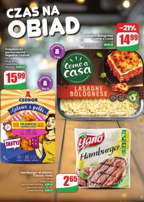 Hamburger drobiowy Classic Yano promocja w Dino