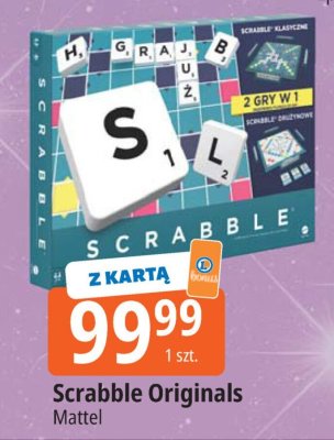 Gra Scrabble Originals promocja w Leclerc