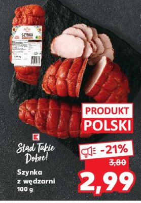 Szynka z wędzarni K-classic stąd takie dobre! promocja