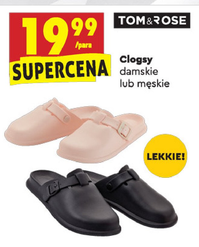 Clogsy damskie Tom & rose promocja