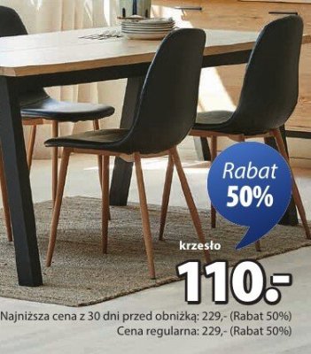 Krzesło JONSTRUP promocja w Jysk