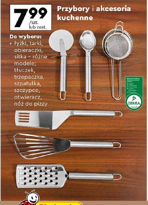 Szczypce Smukee kitchen promocja w Biedronka