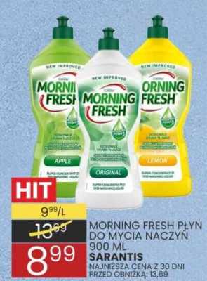 Płyn do mycia naczyń Morning Fresh 900ml różne rodzaje promocja w Wafelek