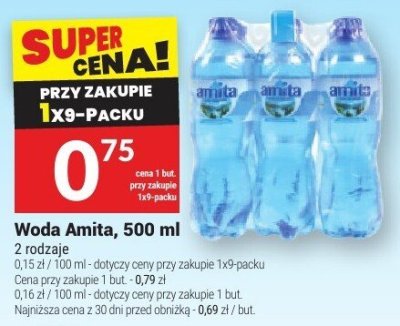 Woda Amita, 500 ml promocja w Twój Market