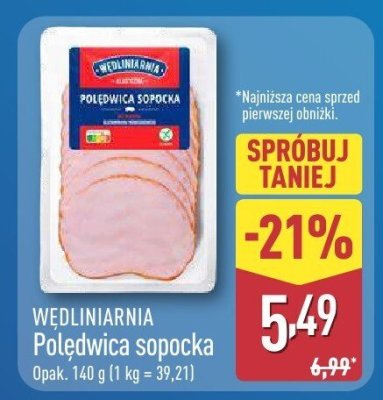 Polędwica sopocka  promocja w Aldi