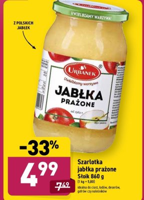 Jabłka prażone Urbanek promocja