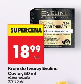 Krem do twarzy Eveline Caviar, 50 ml promocja w Biedronka