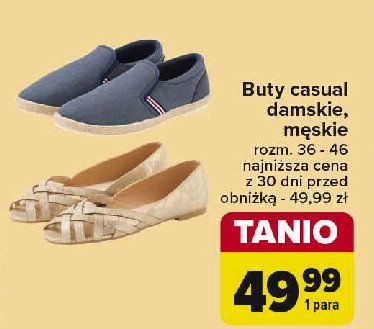 Buty casual 36-46 promocja