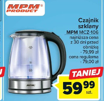 Czajnik mcz-106 Mpm product promocja