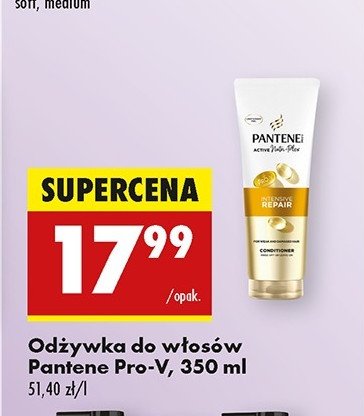 Odżywka do włosów intensive repair Pantene pro-v promocja w Biedronka