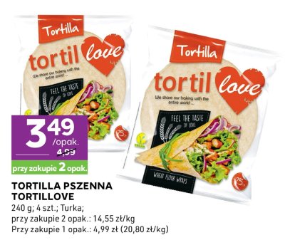 Tortilla pszenna Tortillove promocja w Stokrotka