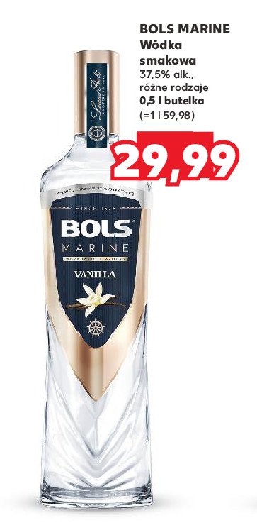 Wódka vanilla Bols marine promocja w Kaufland