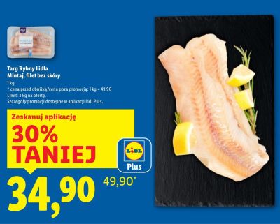 Mintaj promocja w Lidl