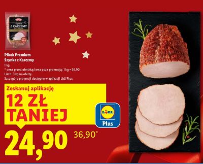 Szynka z Karczmy Pikok Premium promocja w Lidl
