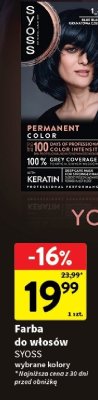 Farba do włosów Syoss promocja w Intermarche