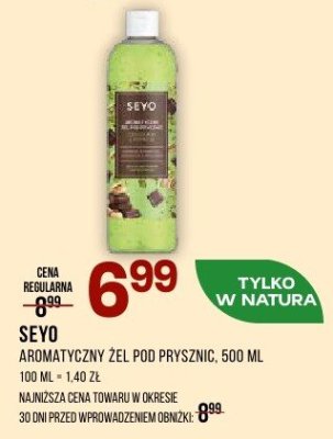 Żel pod prysznic SEYEO 500 ML promocja w Drogerie Natura