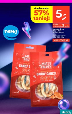 Przysmaki dla psa Candy Canes różne rodzaje promocja w Dealz