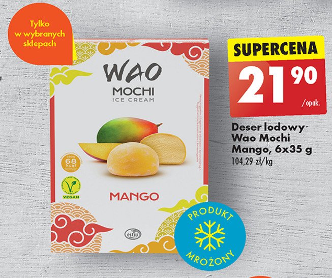 Mochi mango Wao mochi promocja