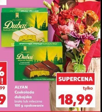 Czekolada dubajska Alyan promocja w Kaufland