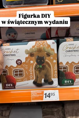 Zrób to sam: Figurka świąteczna Avec promocja w Action
