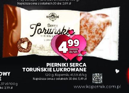 Pierniki serca lukrowane Kopernik promocja