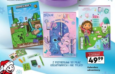 Kalendarz adwentowy  promocja w Biedronka
