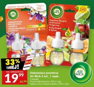 Odświeżacz powietrza Air Wick 2 szt., 1 opak. promocja w Twój Market