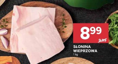 Słonina wieprzowa promocja w Stokrotka