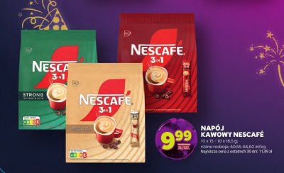 Napój kawowy Nescafé 3w1 promocja w Stokrotka