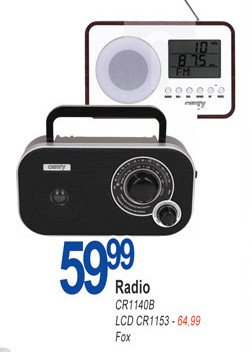 Radio cr1140b Camry promocja
