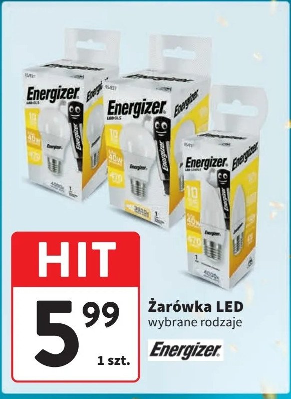 Żarówka e27 40w Energizer promocja