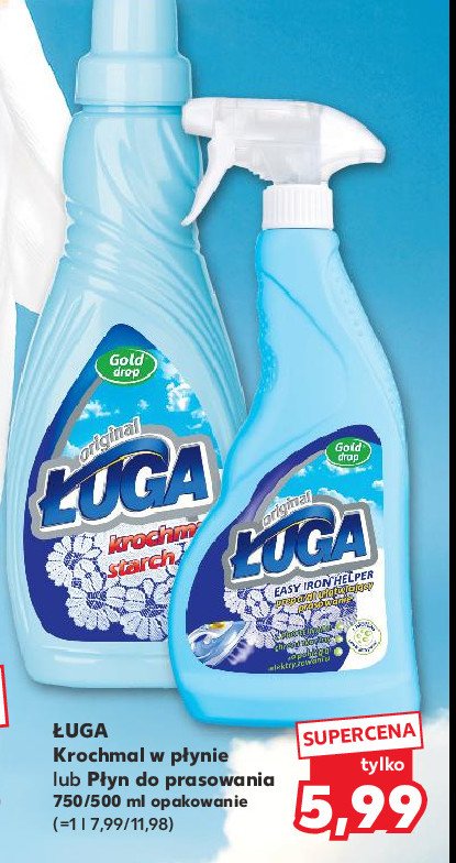 Krochmal niebieski Ługa promocja w Kaufland