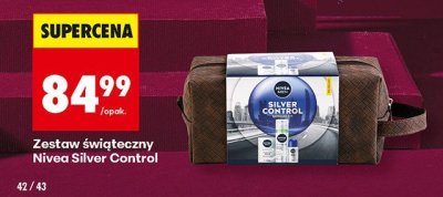 Zestaw świąteczny Silver Control promocja w Biedronka