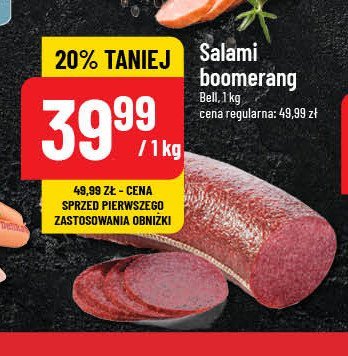 Salami boomerang Bell polska promocja