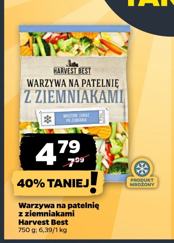 Warzywa na patelnię z ziemniakami Harvest best promocja