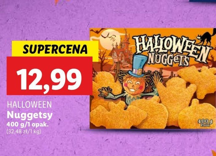 Nuggetsy hallowen promocja