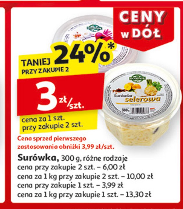 Surówka selerowa Dominik promocja w Auchan