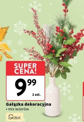 Gałązka dekoracyjna promocja w Intermarche