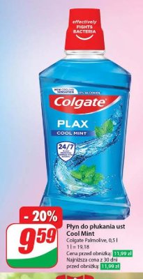 Płyn do ust cool mint Colgate plax promocja
