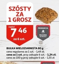 Bułka wieloziarnista Auchan promocja w Żabka