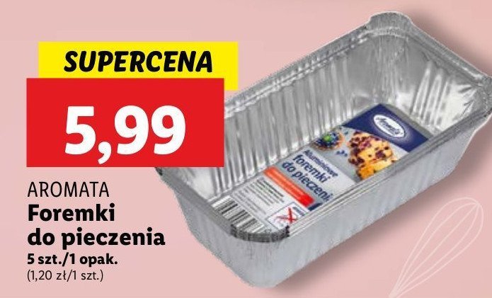 Foremki do pieczenia Aromata promocja