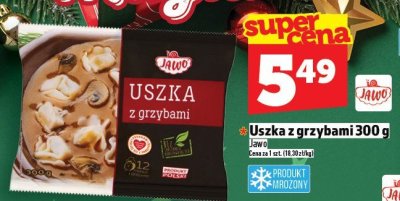 Uszka z grzybami Jawo 300g promocja w TOPAZ