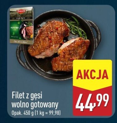 Filet z gęsi wolno gotowany promocja w Aldi