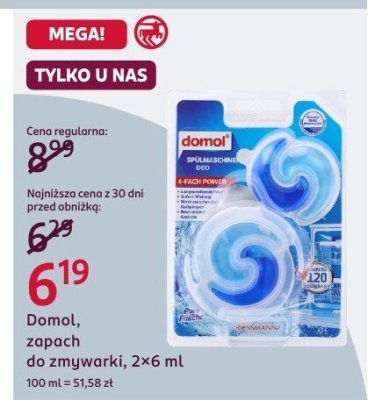 Zapach do zmywarki promocja w Rossmann