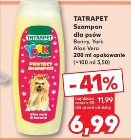 Szampon dla psa benny Tatrapet promocja w Kaufland