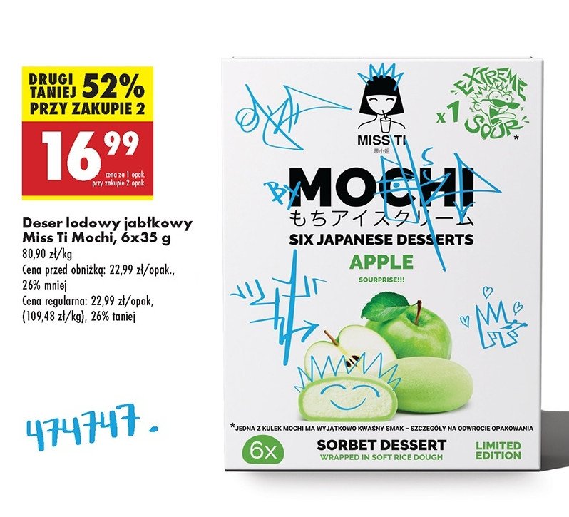 Mochi apple Miss ti promocja